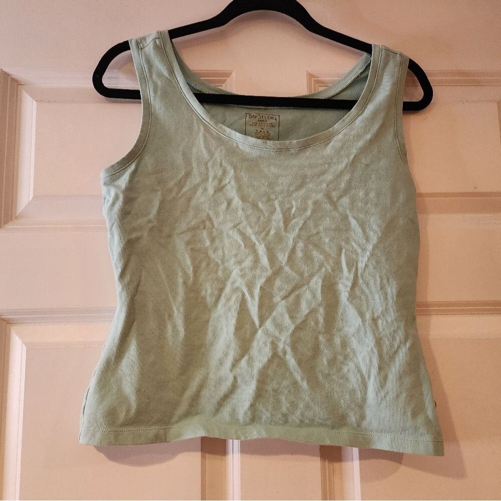 Bay Studio stretchy blue tank M